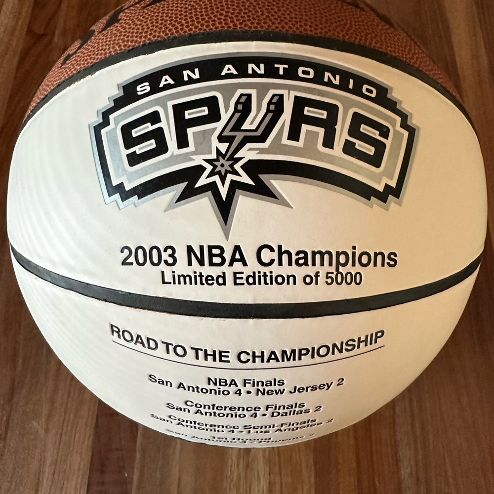 San Antonio Spurs Limited Edition Basketball